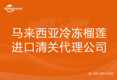 馬來西亞冷凍榴蓮進口清關代理公司